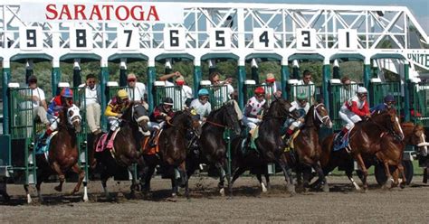 entries for saratoga race track today